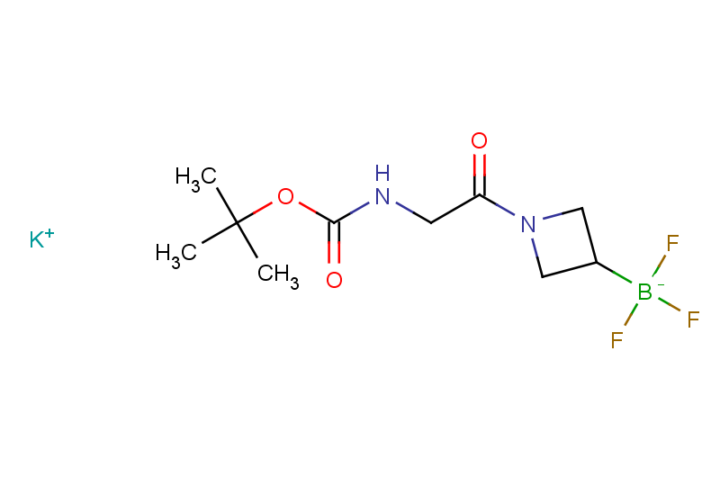potassium [1-(2-{[(tert-butoxy)carbonyl]amino}acetyl)azetidin-3-yl]trifluoroboranuide