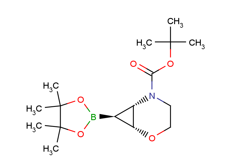 tert-butyl (1R,6S,7S)-7-(4,4,5,5-tetramethyl-1,3,2-dioxaborolan-2-yl)-2-oxa-5-azabicyclo[4.1.0]heptane-5-carboxylate