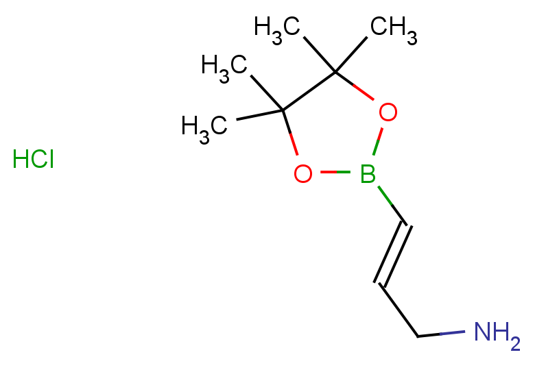 (2E)-3-(4,4,5,5-tetramethyl-1,3,2-dioxaborolan-2-yl)prop-2-en-1-amine hydrochloride