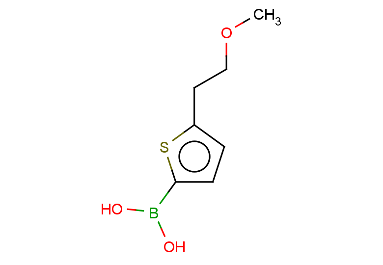 [5-(2-methoxyethyl)thiophen-2-yl]boronic acid