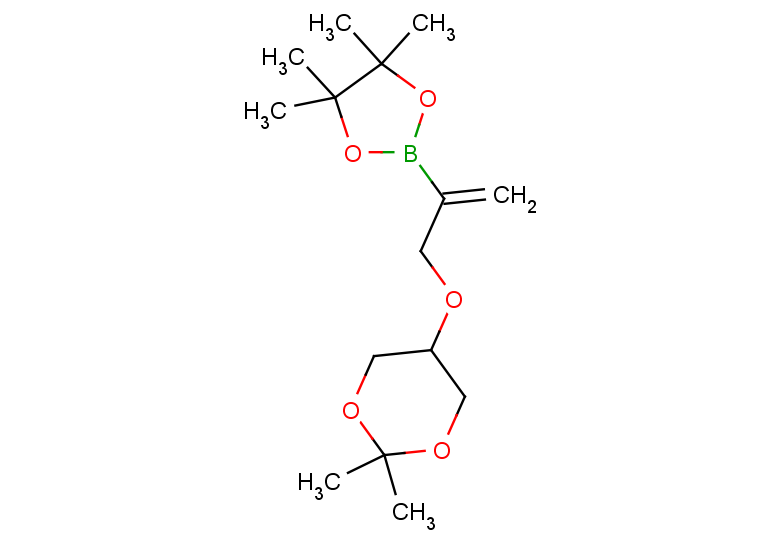 2-{3-[(2,2-dimethyl-1,3-dioxan-5-yl)oxy]prop-1-en-2-yl}-4,4,5,5-tetramethyl-1,3,2-dioxaborolane