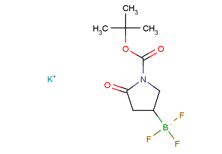 potassium {1-[(tert-butoxy)carbonyl]-5-oxopyrrolidin-3-yl}trifluoroboranuide