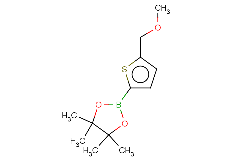 2-[5-(methoxymethyl)thiophen-2-yl]-4,4,5,5-tetramethyl-1,3,2-dioxaborolane