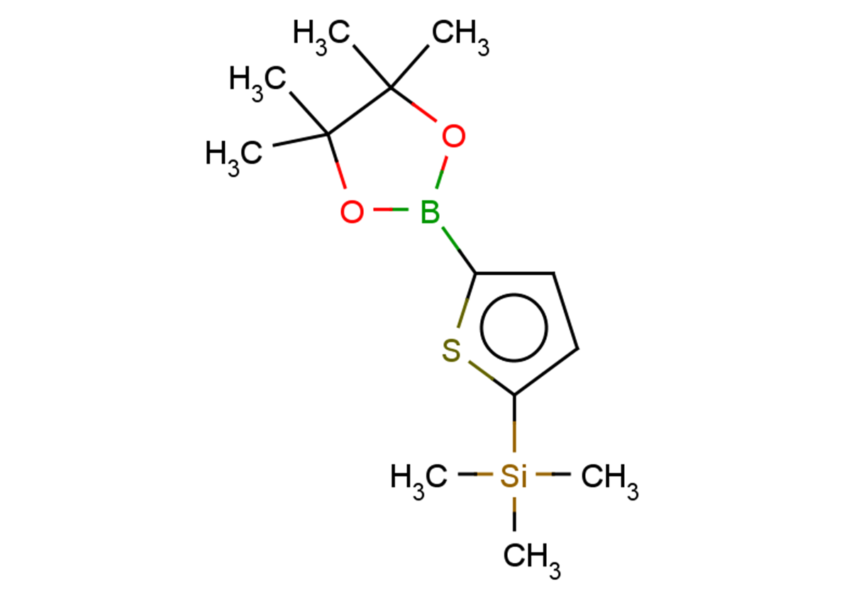trimethyl[5-(4,4,5,5-tetramethyl-1,3,2-dioxaborolan-2-yl)thiophen-2-yl]silane