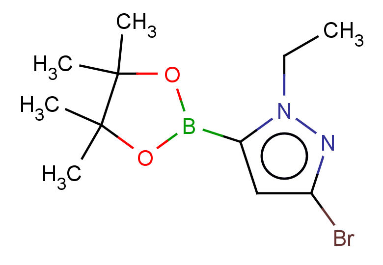 3-bromo-1-ethyl-5-(4,4,5,5-tetramethyl-1,3,2-dioxaborolan-2-yl)-1H-pyrazole