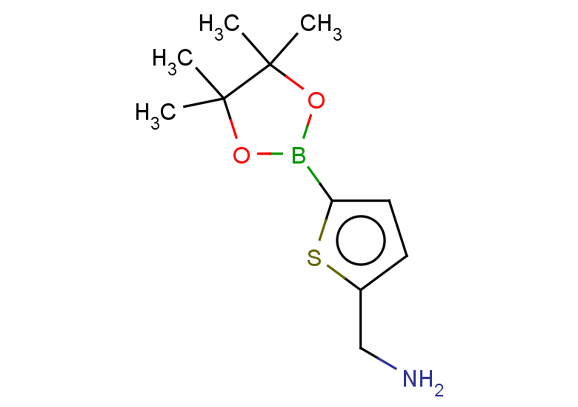[5-(tetramethyl-1,3,2-dioxaborolan-2-yl)thiophen-2-yl]methanamine