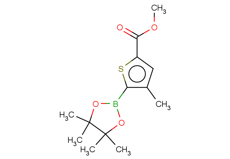 methyl 4-methyl-5-(4,4,5,5-tetramethyl-1,3,2-dioxaborolan-2-yl)thiophene-2-carboxylate