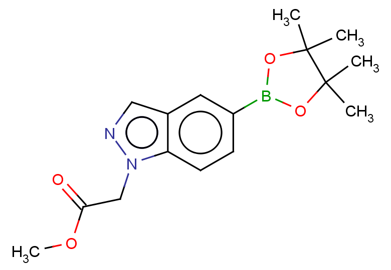 methyl 2-[5-(4,4,5,5-tetramethyl-1,3,2-dioxaborolan-2-yl)-1H-indazol-1-yl]acetate