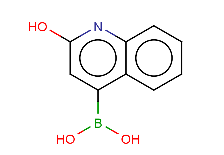 (2-hydroxyquinolin-4-yl)boranediol