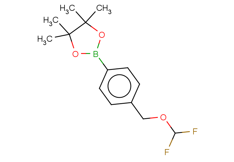 2-{4-[(difluoromethoxy)methyl]phenyl}-4,4,5,5-tetramethyl-1,3,2-dioxaborolane