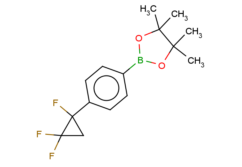 4,4,5,5-tetramethyl-2-[4-(1,2,2-trifluorocyclopropyl)phenyl]-1,3,2-dioxaborolane