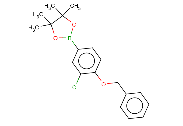2-[4-(benzyloxy)-3-chlorophenyl]-4,4,5,5-tetramethyl-1,3,2-dioxaborolane