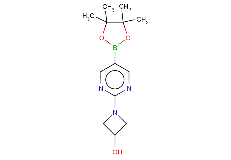 1-[5-(4,4,5,5-tetramethyl-1,3,2-dioxaborolan-2-yl)pyrimidin-2-yl]azetidin-3-ol