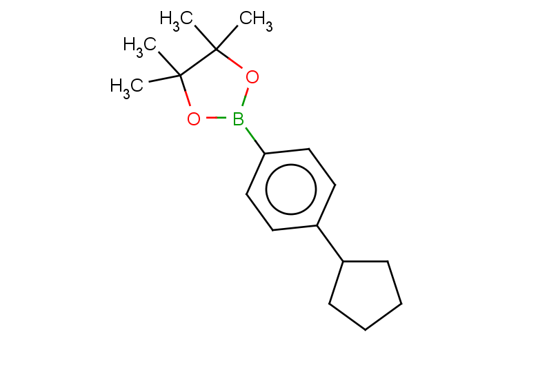 2-(4-cyclopentylphenyl)-4,4,5,5-tetramethyl-1,3,2-dioxaborolane