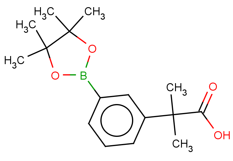 2-methyl-2-[3-(4,4,5,5-tetramethyl-1,3,2-dioxaborolan-2-yl)phenyl]propanoic acid