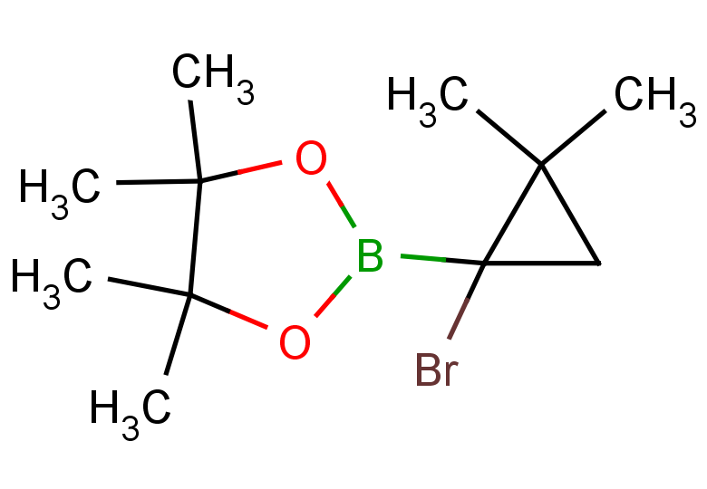 2-(1-bromo-2,2-dimethylcyclopropyl)-4,4,5,5-tetramethyl-1,3,2-dioxaborolane
