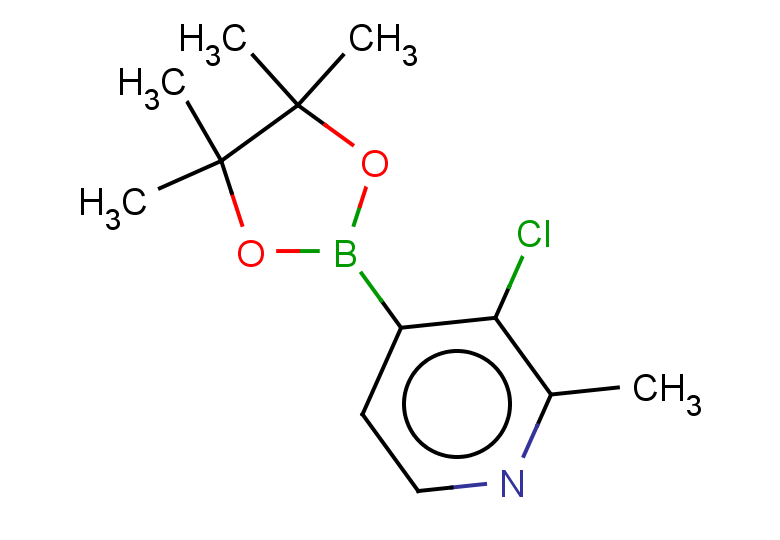 3-chloro-2-methyl-4-(4,4,5,5-tetramethyl-1,3,2-dioxaborolan-2-yl)pyridine