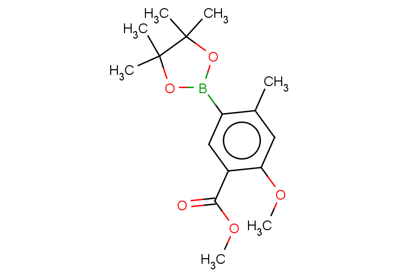 methyl 2-methoxy-4-methyl-5-(4,4,5,5-tetramethyl-1,3,2-dioxaborolan-2-yl)benzoate