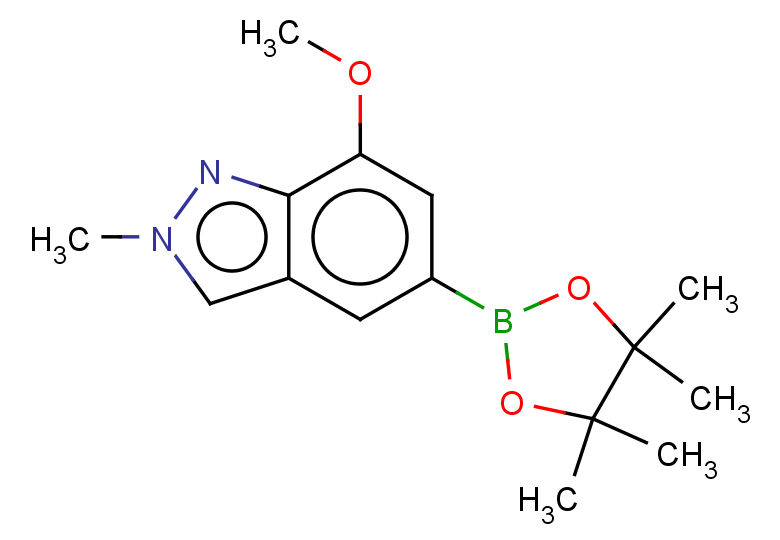 7-methoxy-2-methyl-5-(4,4,5,5-tetramethyl-1,3,2-dioxaborolan-2-yl)-2H-indazole