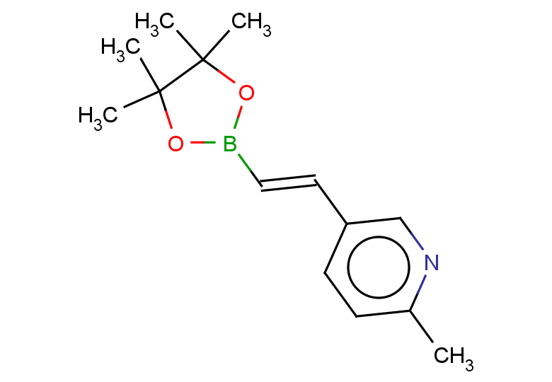 2-methyl-5-[(E)-2-(4,4,5,5-tetramethyl-1,3,2-dioxaborolan-2-yl)ethenyl]pyridine