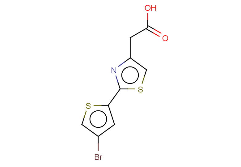 2-[2-(4-bromothiophen-2-yl)-1,3-thiazol-4-yl]acetic acid