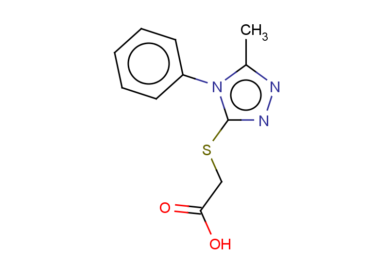 2-[(5-methyl-4-phenyl-4H-1,2,4-triazol-3-yl)sulfanyl]acetic acid