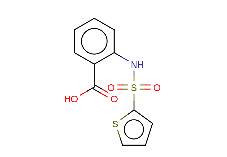 2-(thiophene-2-sulfonamido)benzoic acid
