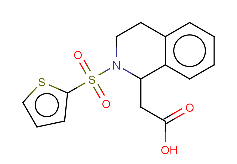 2-[2-(thiophene-2-sulfonyl)-1,2,3,4-tetrahydroisoquinolin-1-yl]acetic acid