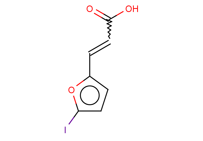 3-(5-iodofuran-2-yl)prop-2-enoic acid