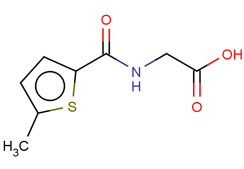 2-[(5-methylthiophen-2-yl)formamido]acetic acid