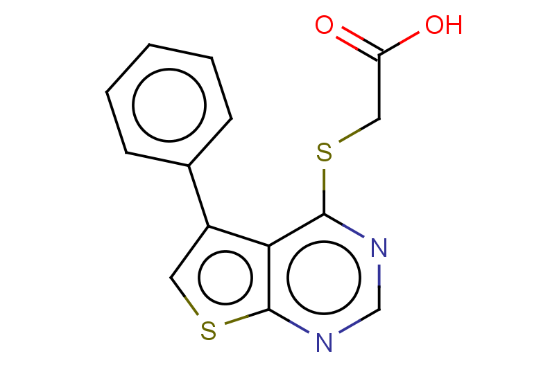 2-({5-phenylthieno[2,3-d]pyrimidin-4-yl}sulfanyl)acetic acid