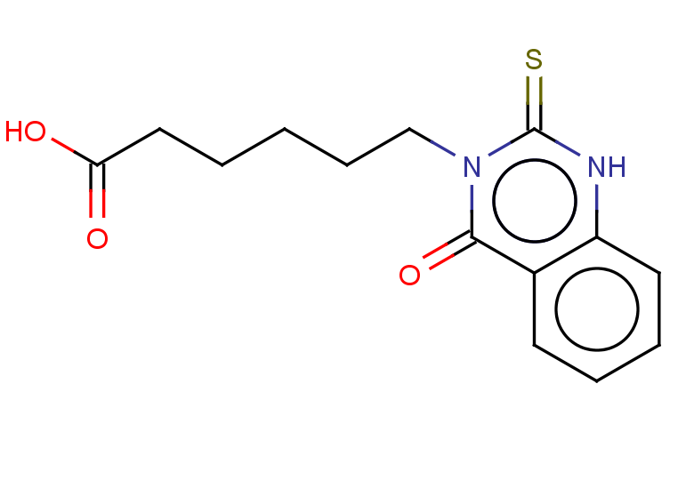 6-(4-oxo-2-sulfanylidene-1,2,3,4-tetrahydroquinazolin-3-yl)hexanoic acid