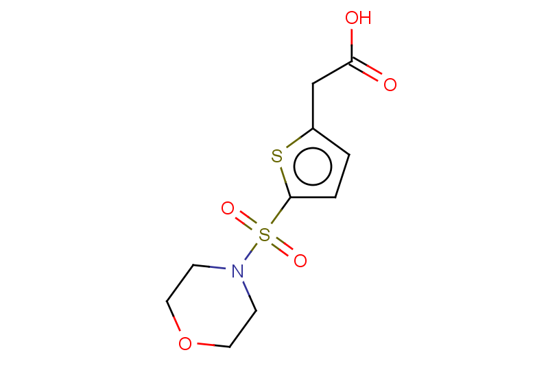 2-[5-(morpholine-4-sulfonyl)thiophen-2-yl]acetic acid