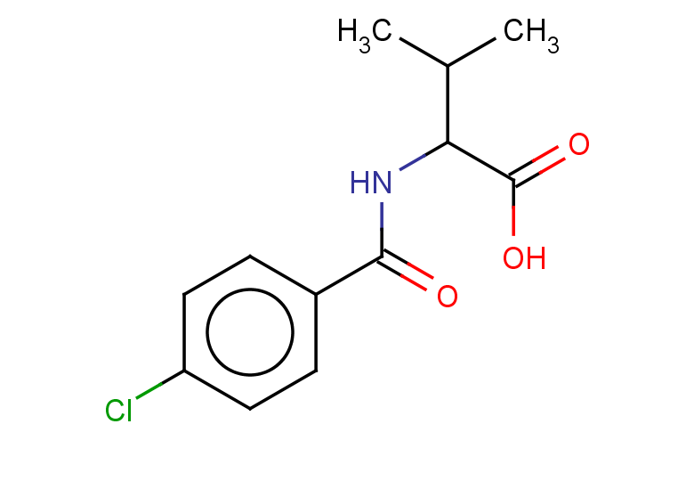 2-[(4-chlorophenyl)formamido]-3-methylbutanoic acid