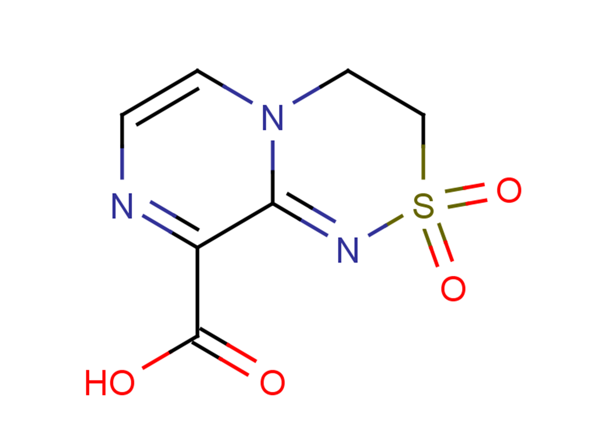 2,2-dioxo-3H,4H-2lambda6-pyrazino[2,1-c][1,2,4]thiadiazine-9-carboxylic acid