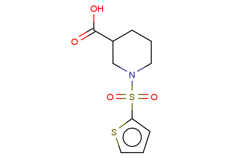 1-(thiophene-2-sulfonyl)piperidine-3-carboxylic acid