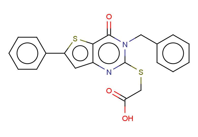 2-({3-benzyl-4-oxo-6-phenyl-3H,4H-thieno[3,2-d]pyrimidin-2-yl}sulfanyl)acetic acid
