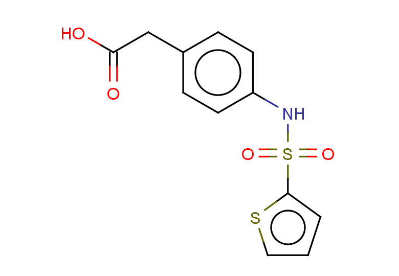 2-[4-(thiophene-2-sulfonamido)phenyl]acetic acid