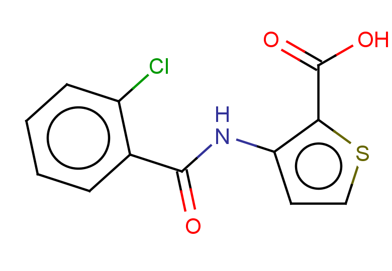 3-(2-chlorobenzamido)thiophene-2-carboxylic acid