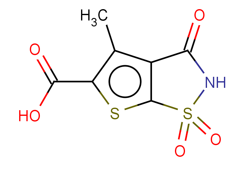 4-methyl-1,1,3-trioxothieno[3,2-d][1,2]thiazole-5-carboxylic acid
