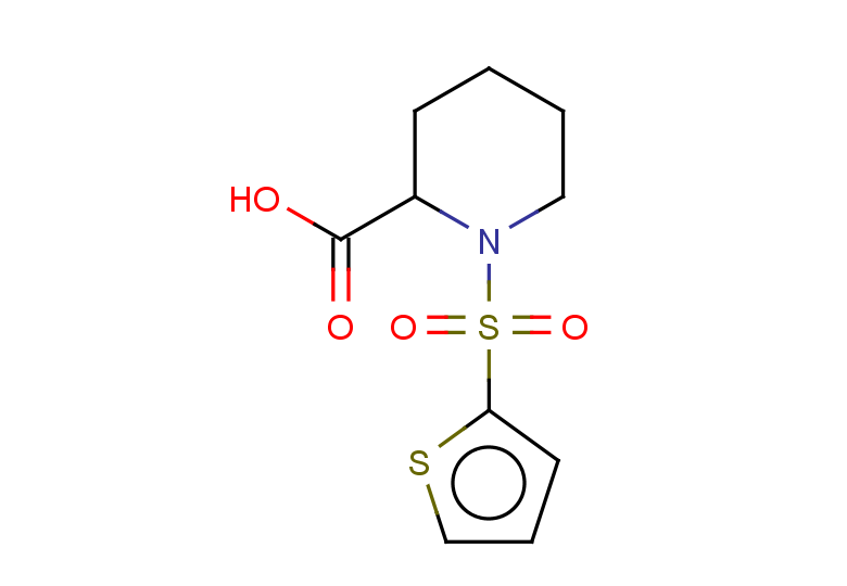 1-(thiophene-2-sulfonyl)piperidine-2-carboxylic acid