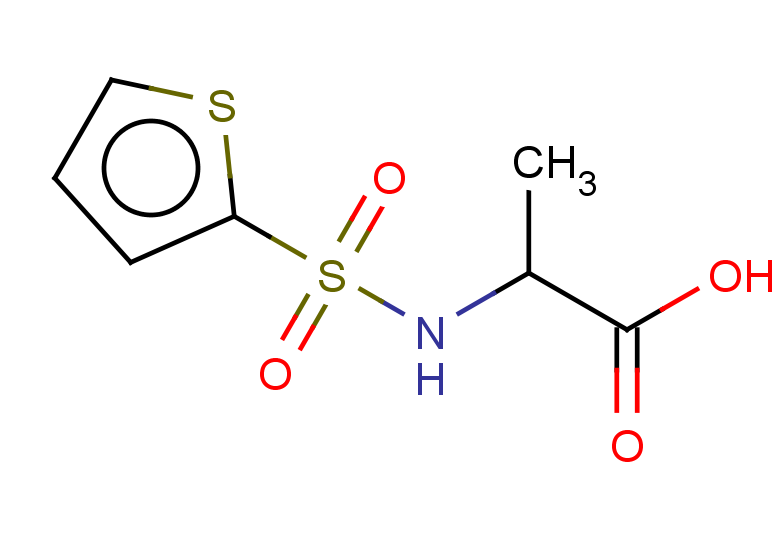 2-(thiophene-2-sulfonamido)propanoic acid