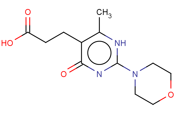 3-[6-methyl-2-(morpholin-4-yl)-4-oxo-1,4-dihydropyrimidin-5-yl]propanoic acid