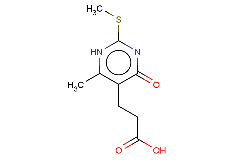 3-[6-methyl-2-(methylsulfanyl)-4-oxo-1,4-dihydropyrimidin-5-yl]propanoic acid