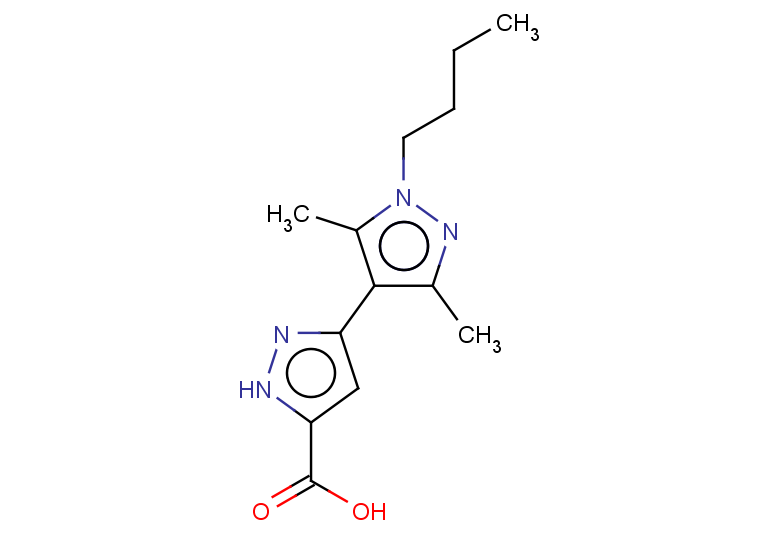 3-(1-butyl-3,5-dimethyl-1H-pyrazol-4-yl)-1H-pyrazole-5-carboxylic acid
