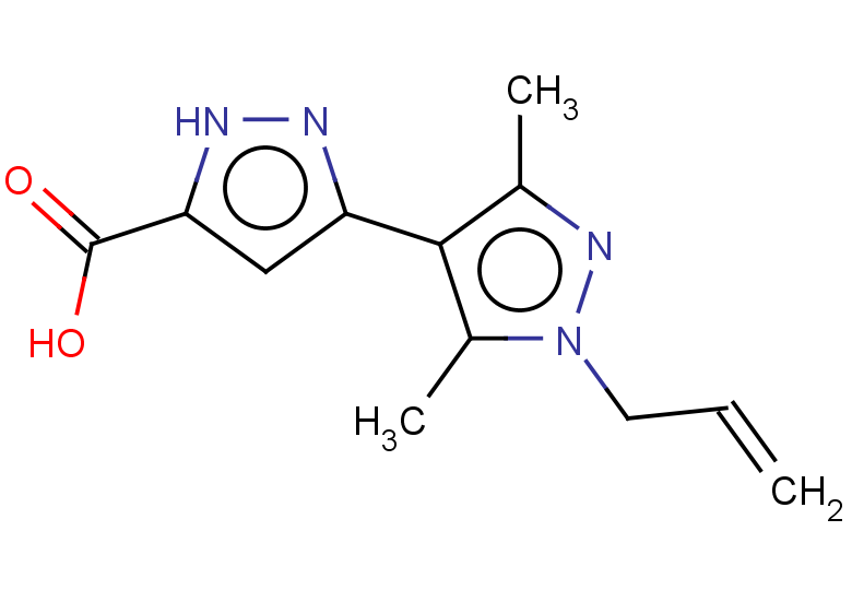3-[3,5-dimethyl-1-(prop-2-en-1-yl)-1H-pyrazol-4-yl]-1H-pyrazole-5-carboxylic acid