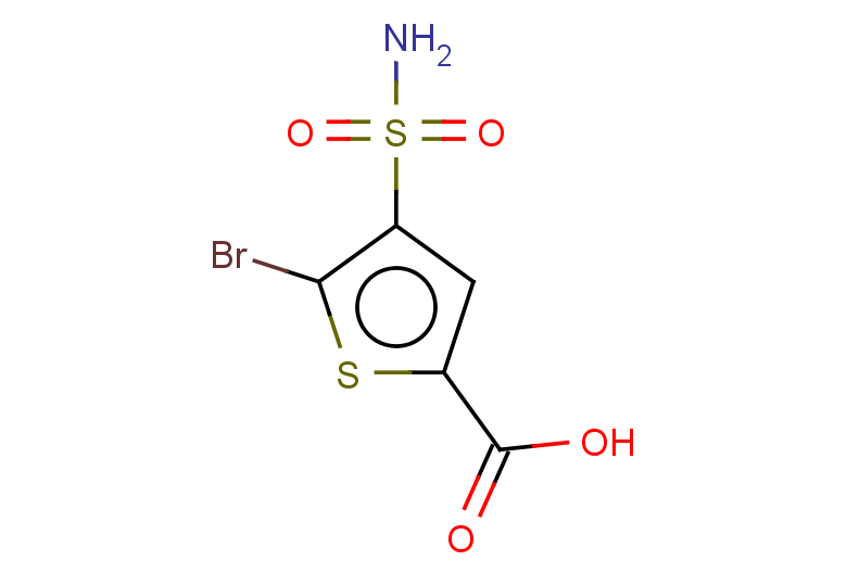 5-bromo-4-sulfamoylthiophene-2-carboxylic acid