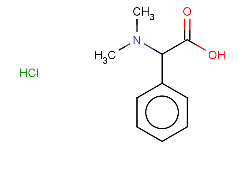 2-(dimethylamino)-2-phenylacetic acid hydrochloride