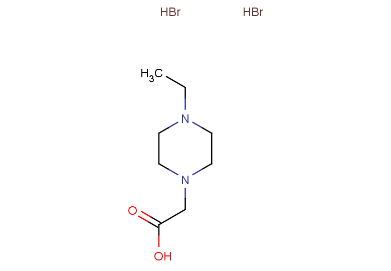 2-(4-ethylpiperazin-1-yl)acetic acid dihydrobromide