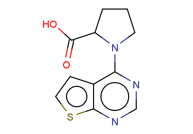 1-{thieno[2,3-d]pyrimidin-4-yl}pyrrolidine-2-carboxylic acid